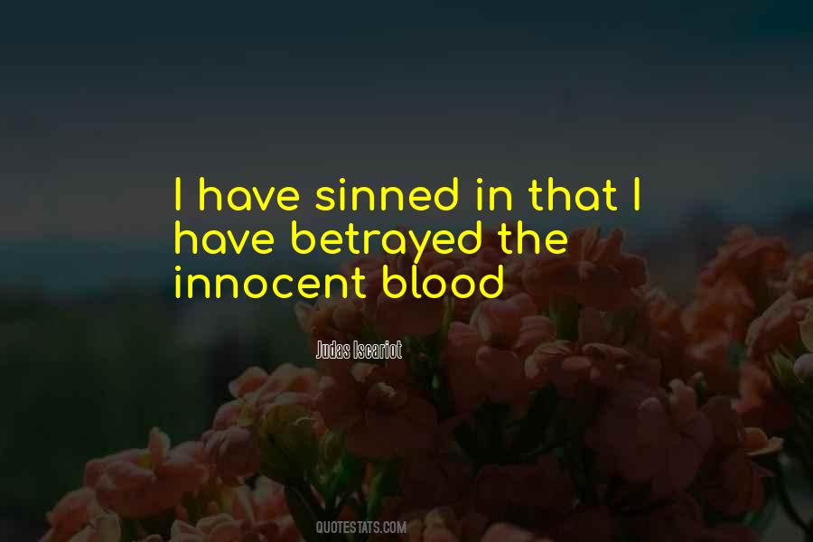 Innocent Blood Quotes #557953