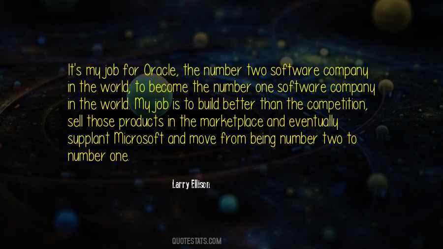 Number One Number Two Quotes #124743