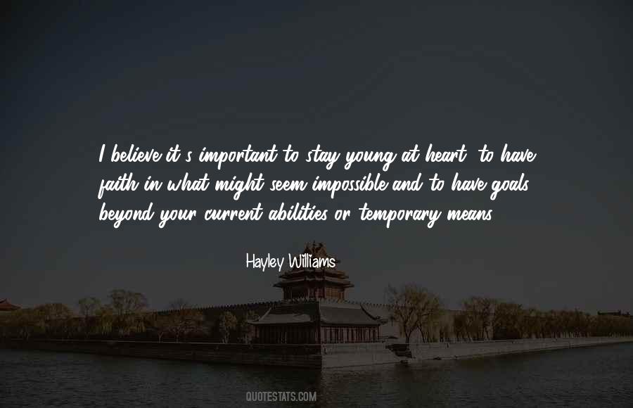 Young In Heart Quotes #142391