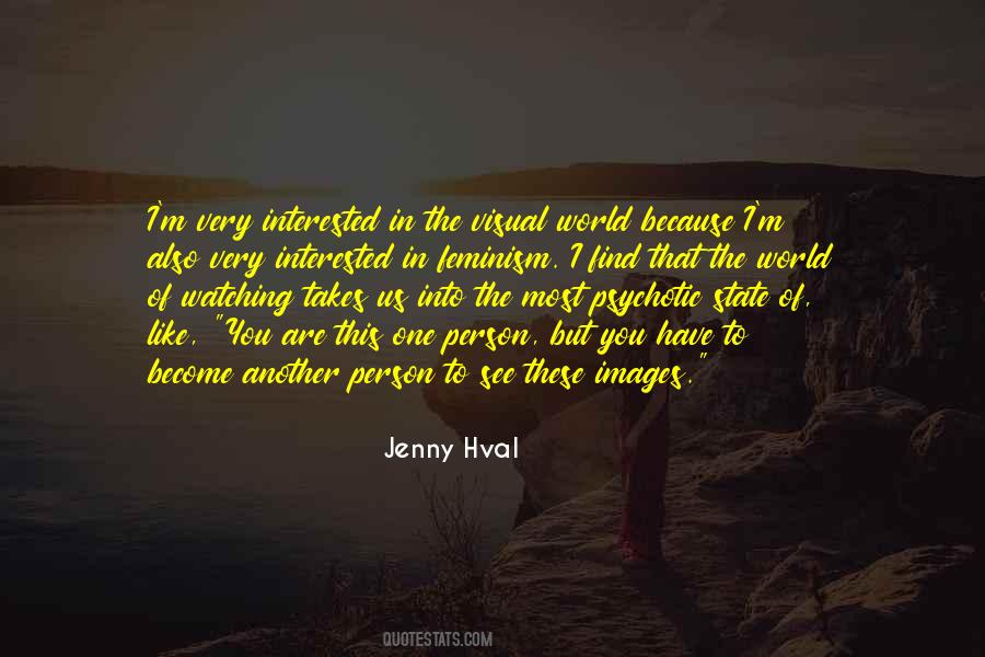 One Person You Are The World Quotes #1420667