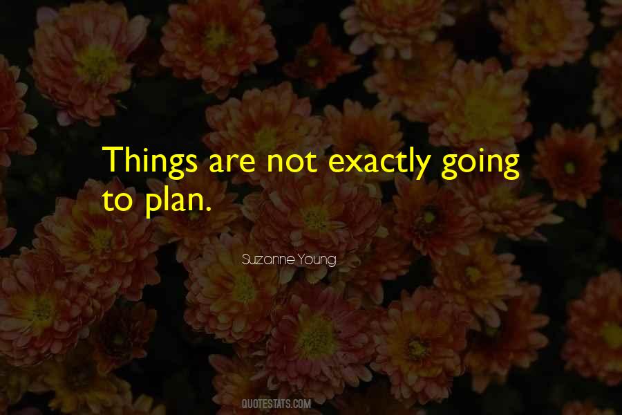 Not Going To Plan Quotes #463073