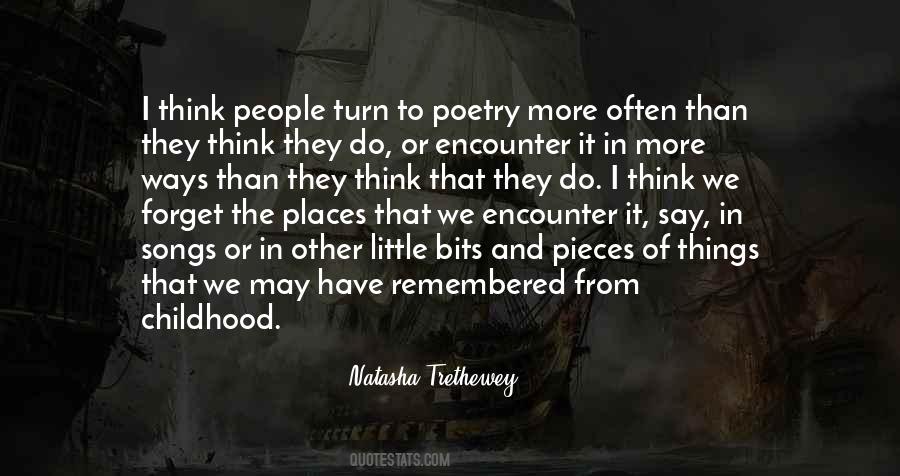 From Childhood Quotes #919280