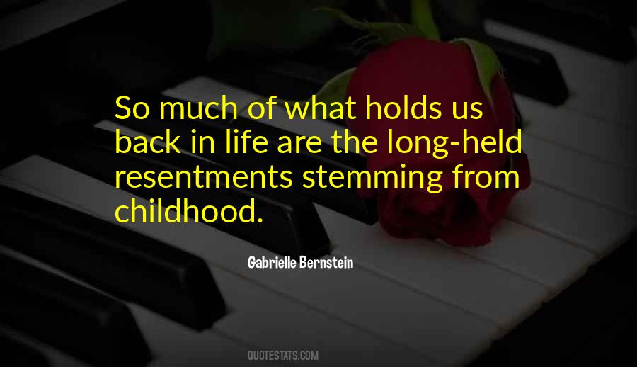 From Childhood Quotes #957659