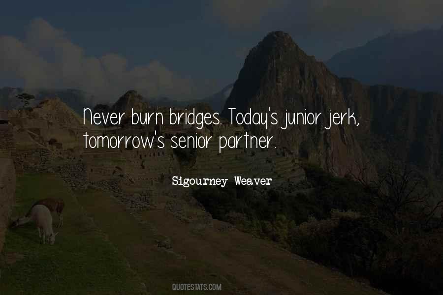 Bridges To Burn Quotes #630155