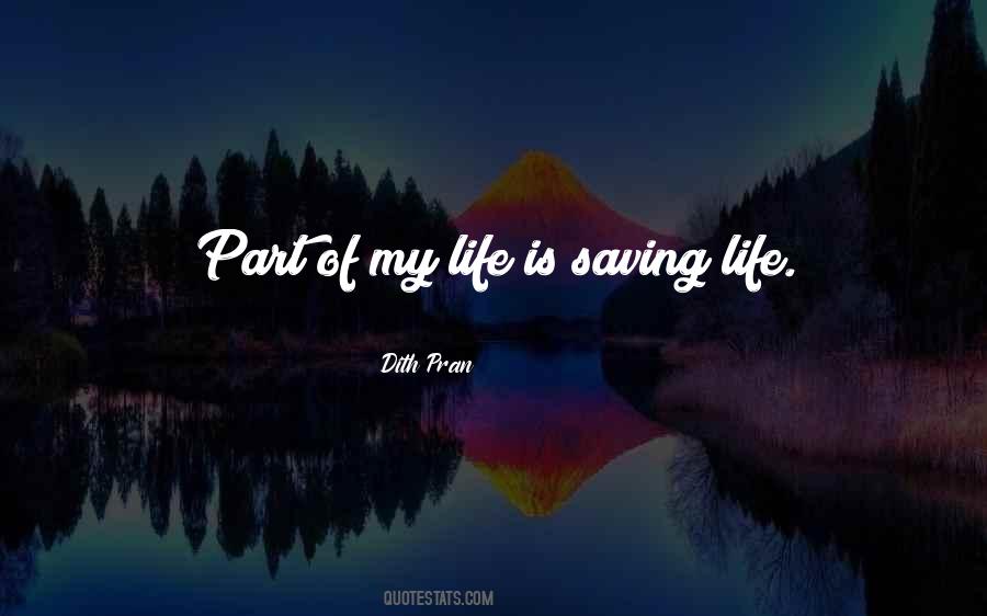 Save My Life Quotes #80313