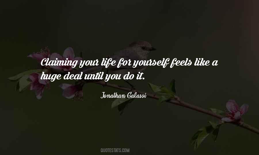 Do It For Yourself Quotes #1566382