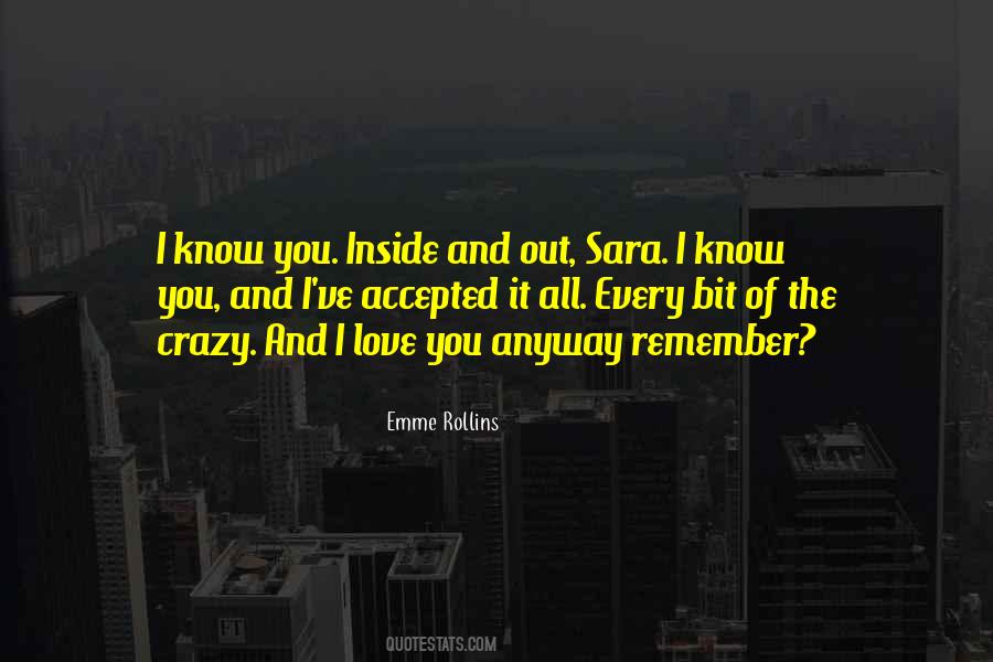 And I Love You Quotes #1725368