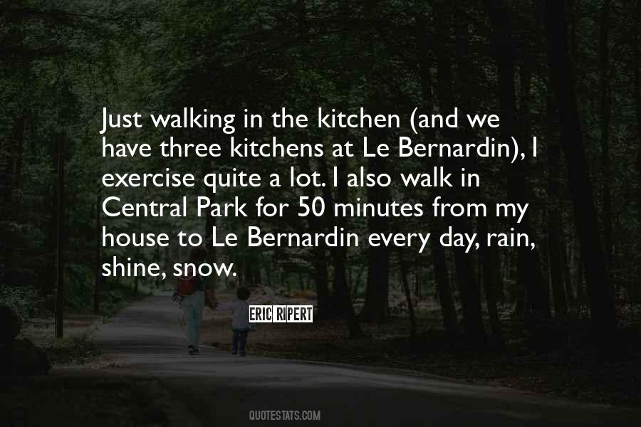 Snow Walking Quotes #231955