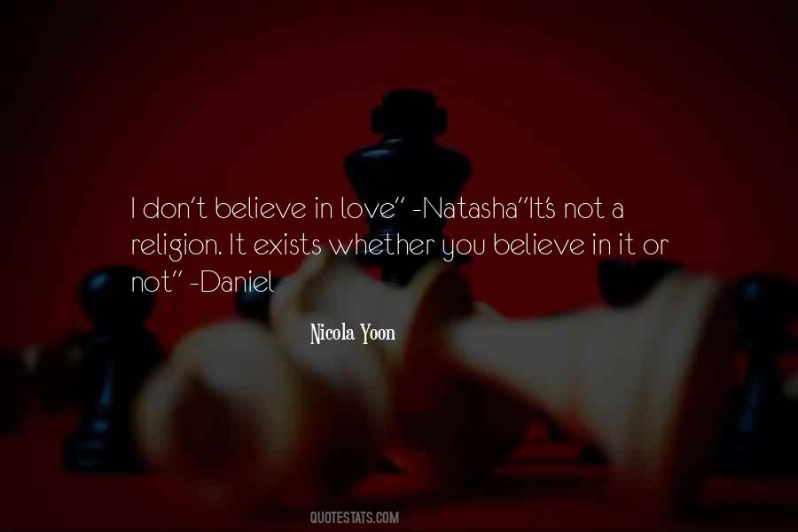 Believe I Love You Quotes #134716