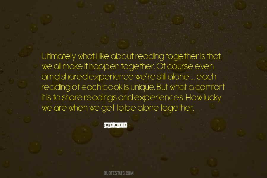 All Alone Together Quotes #252620