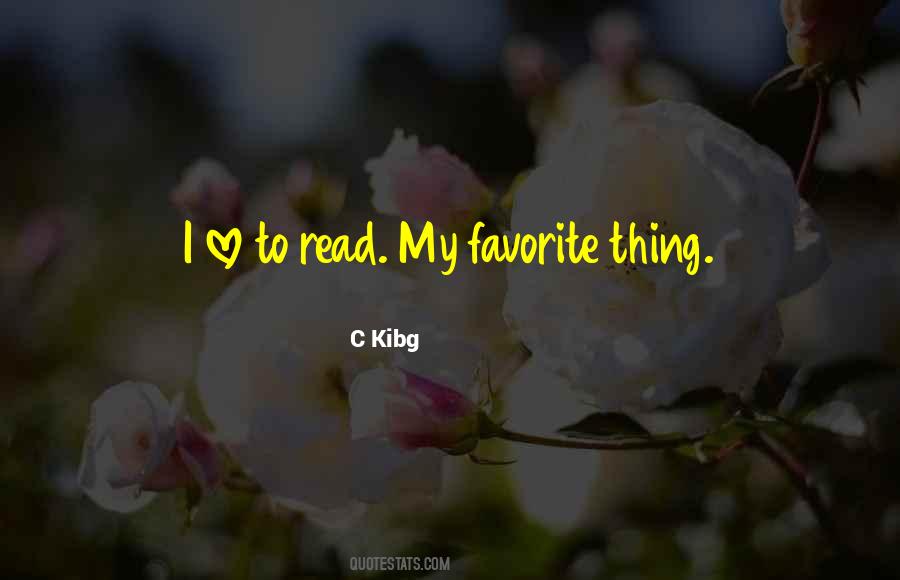 Favorite Reading Quotes #1514140