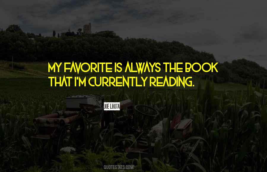 Favorite Reading Quotes #173202