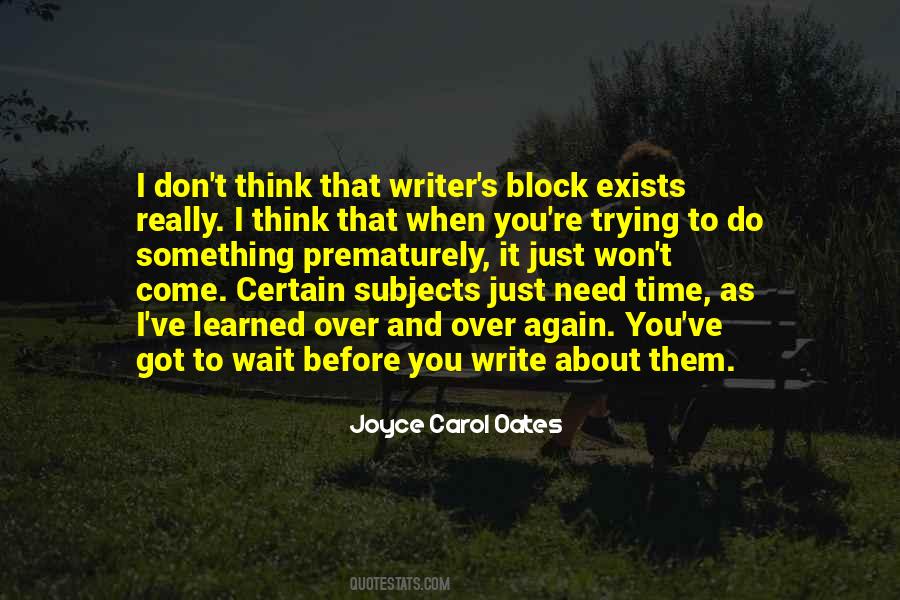 I Just Need Time Quotes #1799031