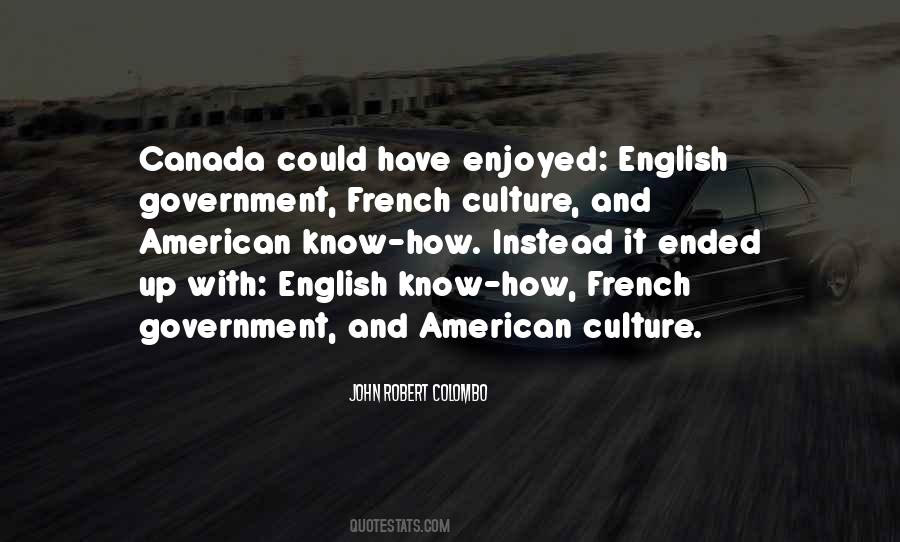 Quotes About The French Culture #49745