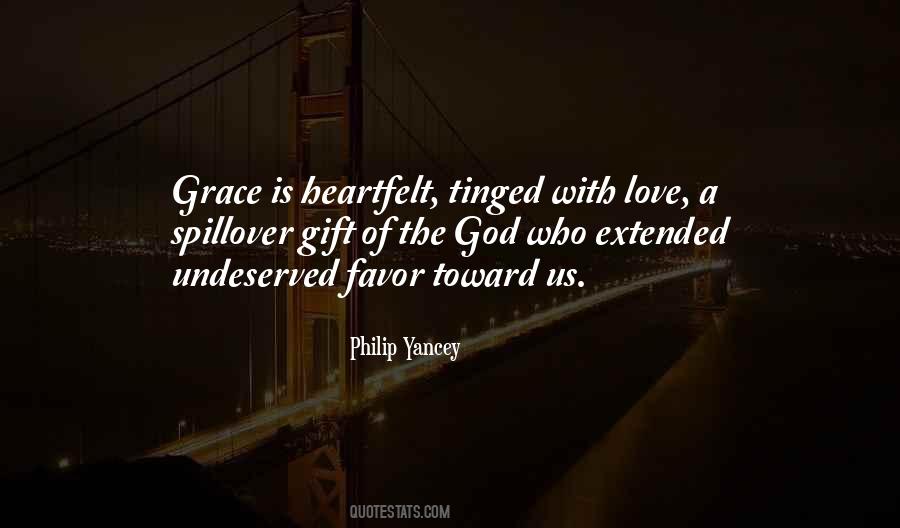 The Favor Of God Quotes #1238262