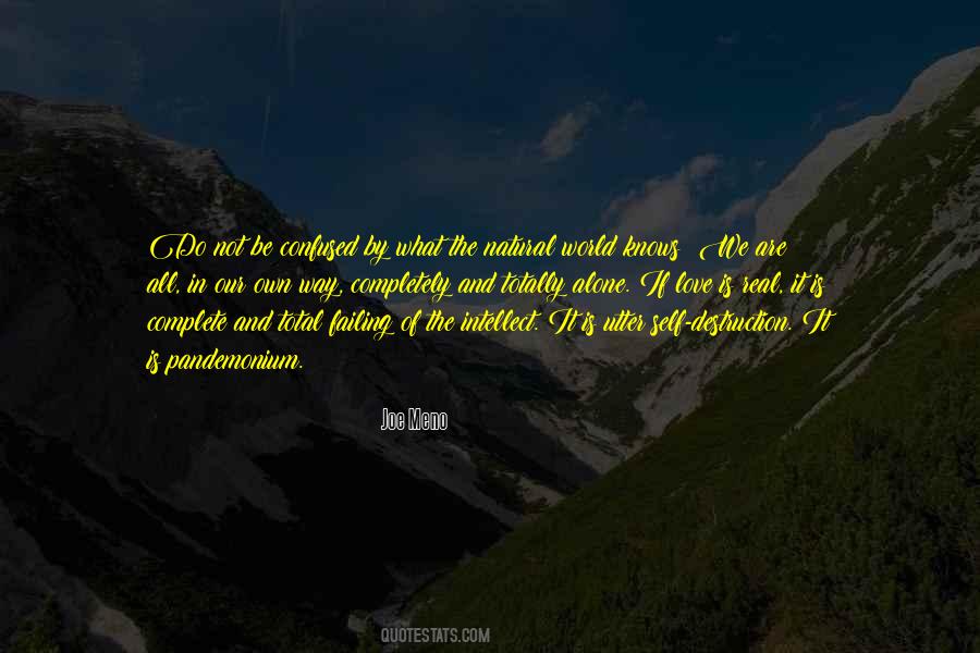Quotes About The Destruction Of The World #1421186