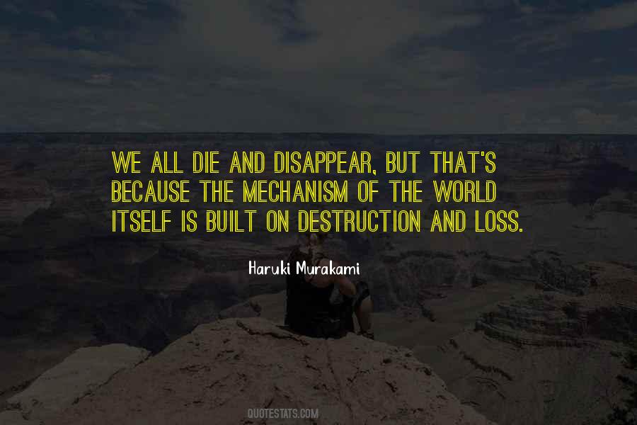 Quotes About The Destruction Of The World #1491850