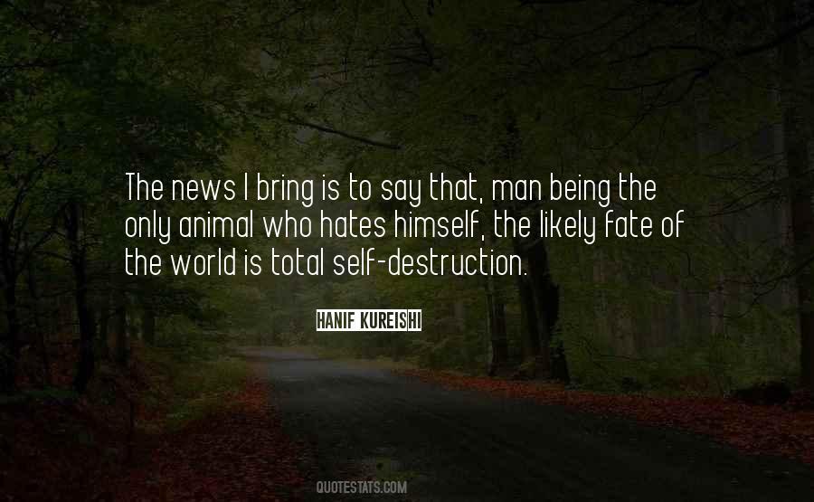 Quotes About The Destruction Of The World #1526169