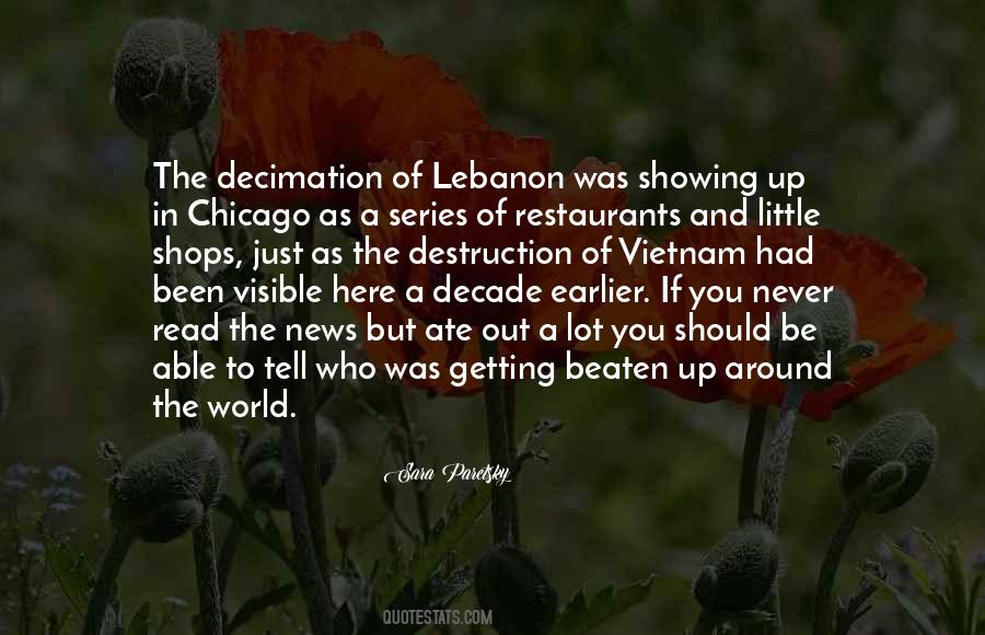 Quotes About The Destruction Of The World #264819
