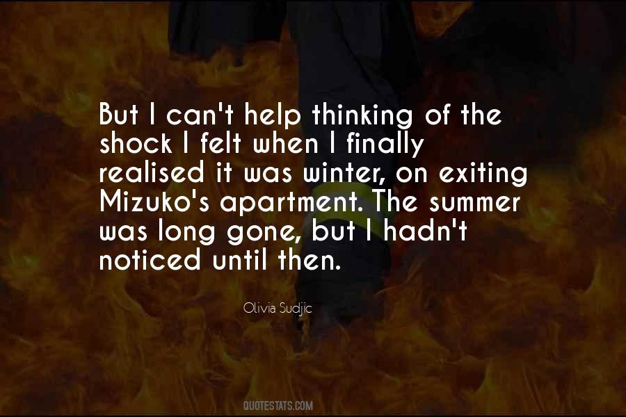 You Cant Help Quotes #1727