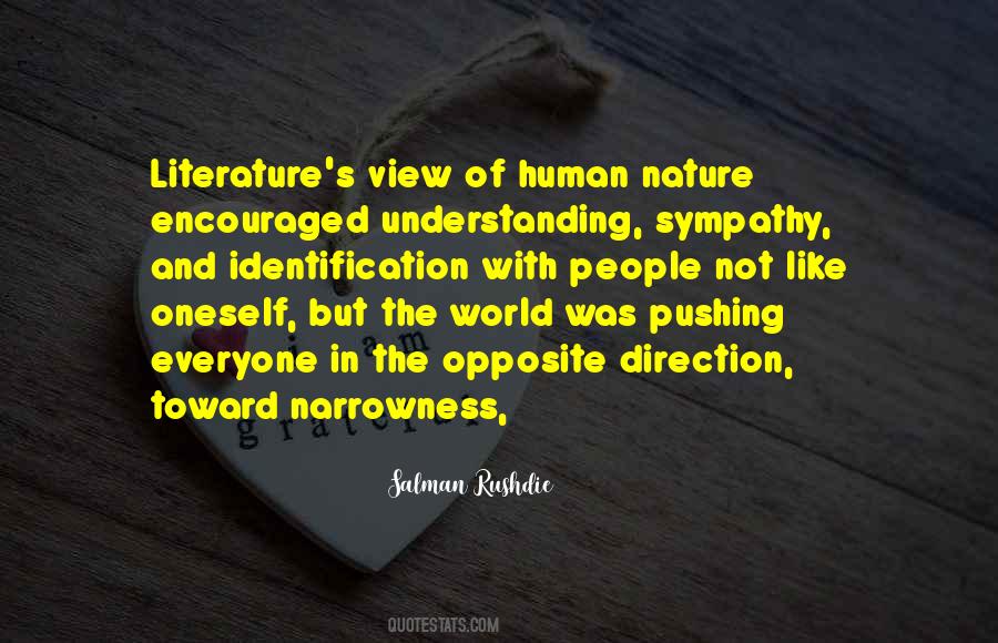 Nature Sympathy Quotes #1836280