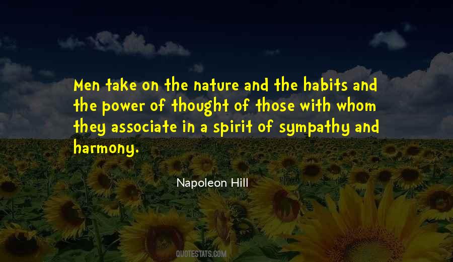 Nature Sympathy Quotes #359992