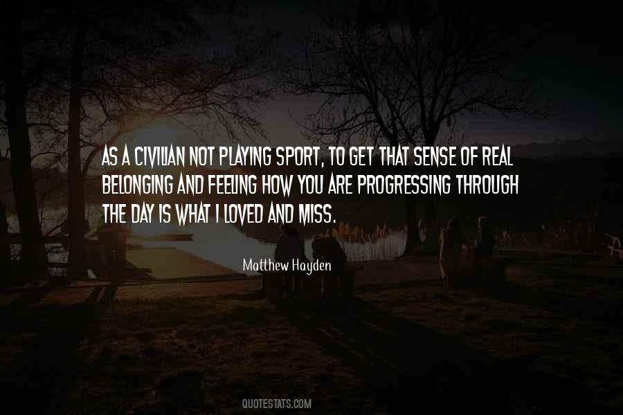 The Feeling Of Not Belonging Quotes #1225773