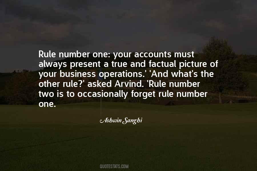 Rule Number Quotes #117637