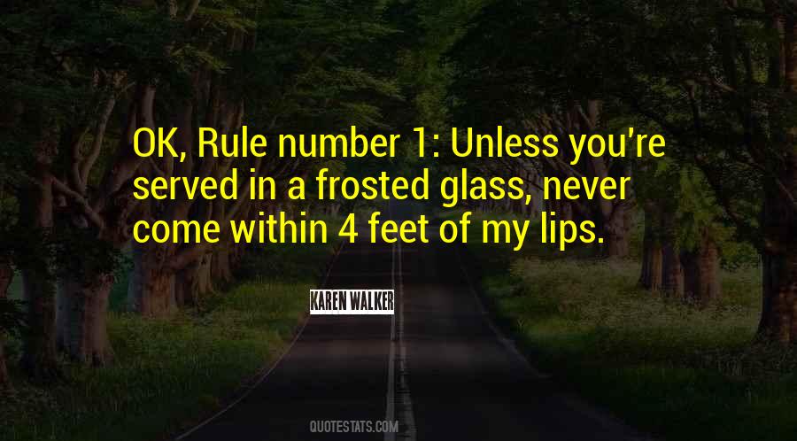 Rule Number Quotes #262842