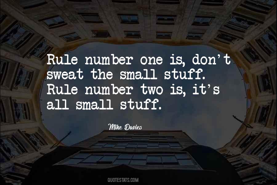 Rule Number Quotes #626243