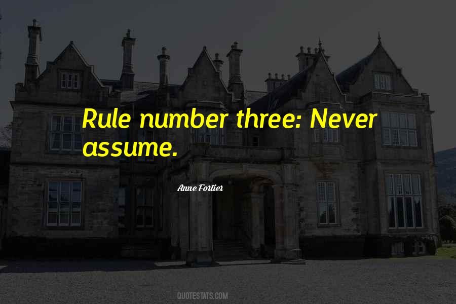 Rule Number Quotes #723286