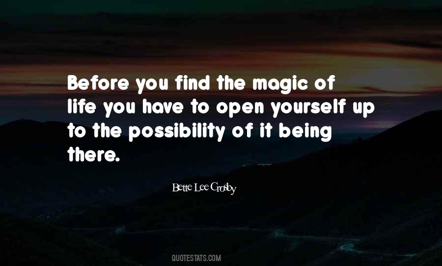 Open Yourself Quotes #1612683