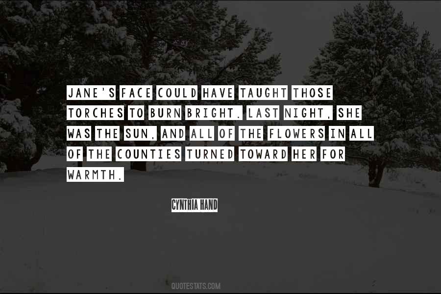 Quotes About Night Flowers #1045306