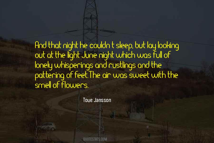 Quotes About Night Flowers #1869511