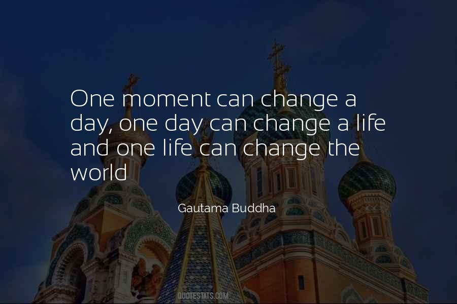 Buddha Change Quotes #1033773