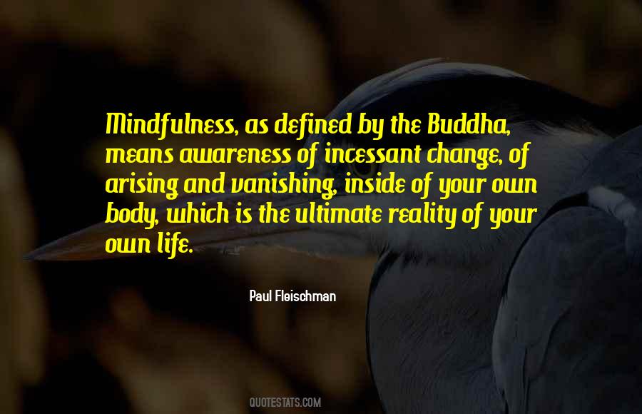 Buddha Change Quotes #1307704