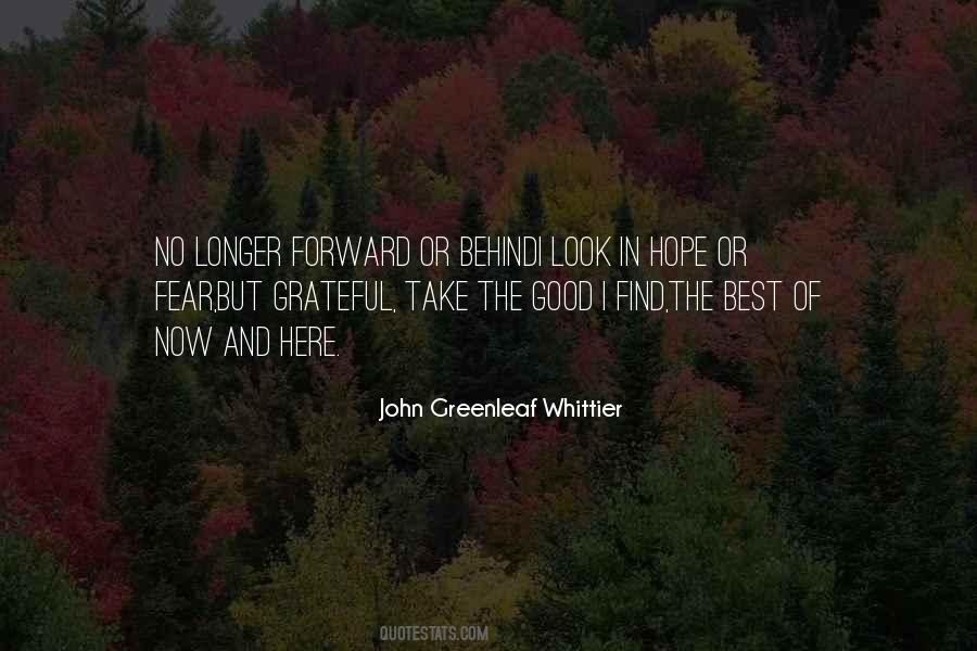 Look Forward Not Behind Quotes #1802465