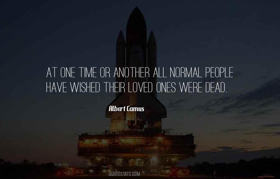 Quotes About Dead Ones #694544