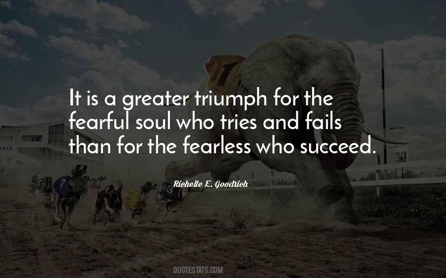 Try And Triumph Quotes #1375643