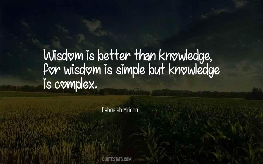 Simple Wisdom Quotes #415048