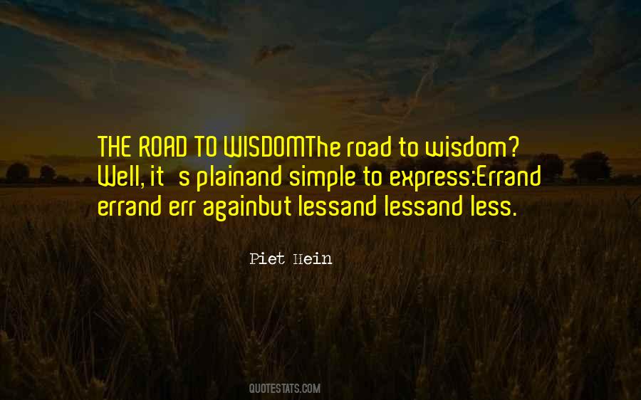 Simple Wisdom Quotes #838747