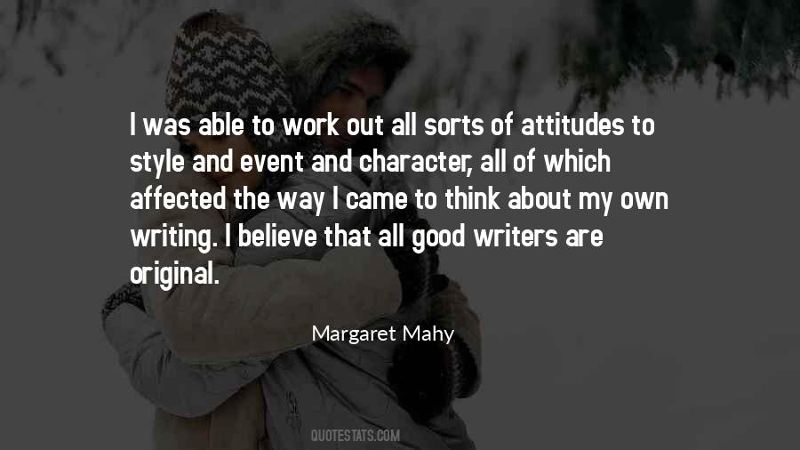 Quotes About Good Writers #1133024
