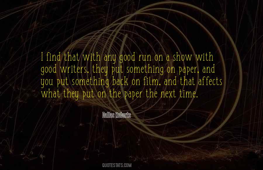 Quotes About Good Writers #1442719