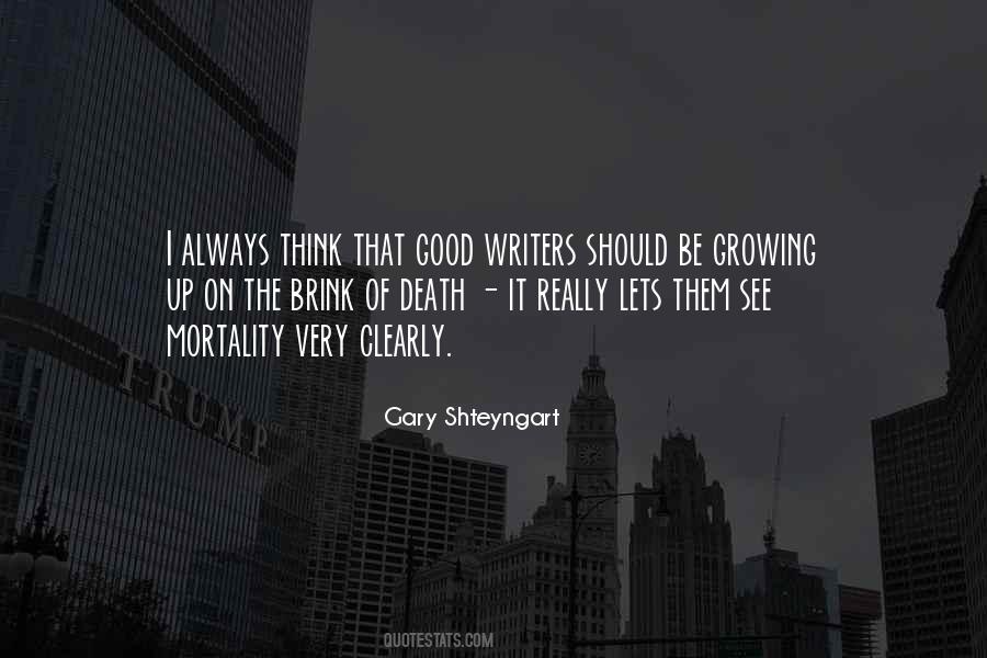 Quotes About Good Writers #22250