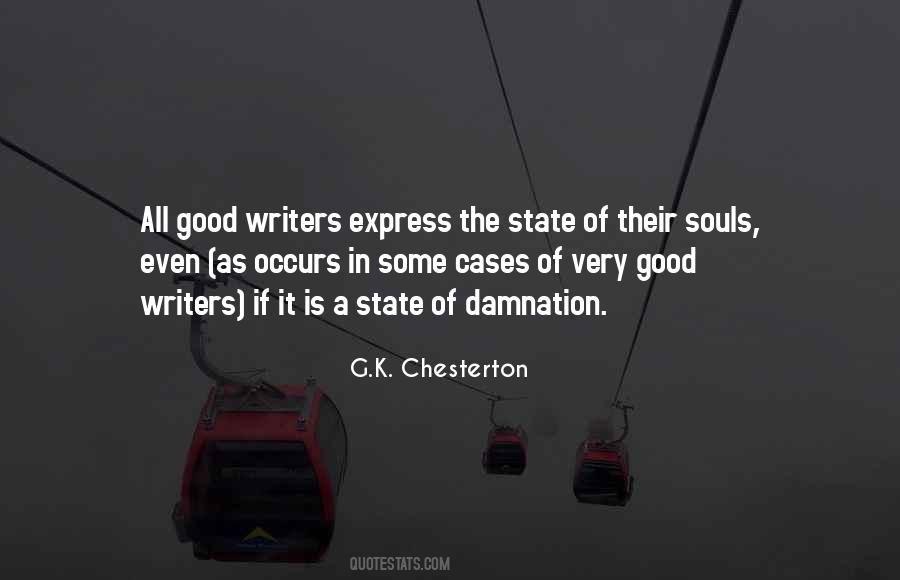 Quotes About Good Writers #273010