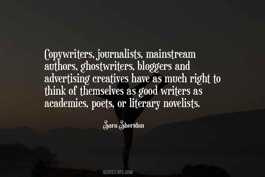 Quotes About Good Writers #299566