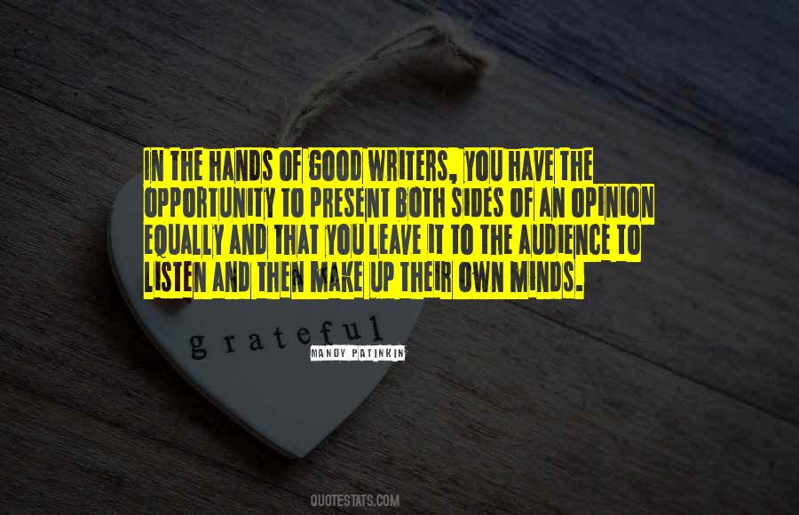 Quotes About Good Writers #878121