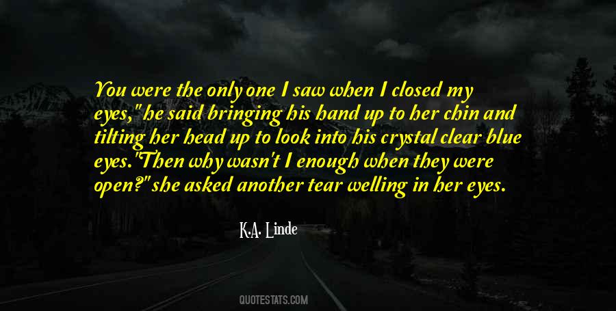 When You Look Into His Eyes Quotes #1604250
