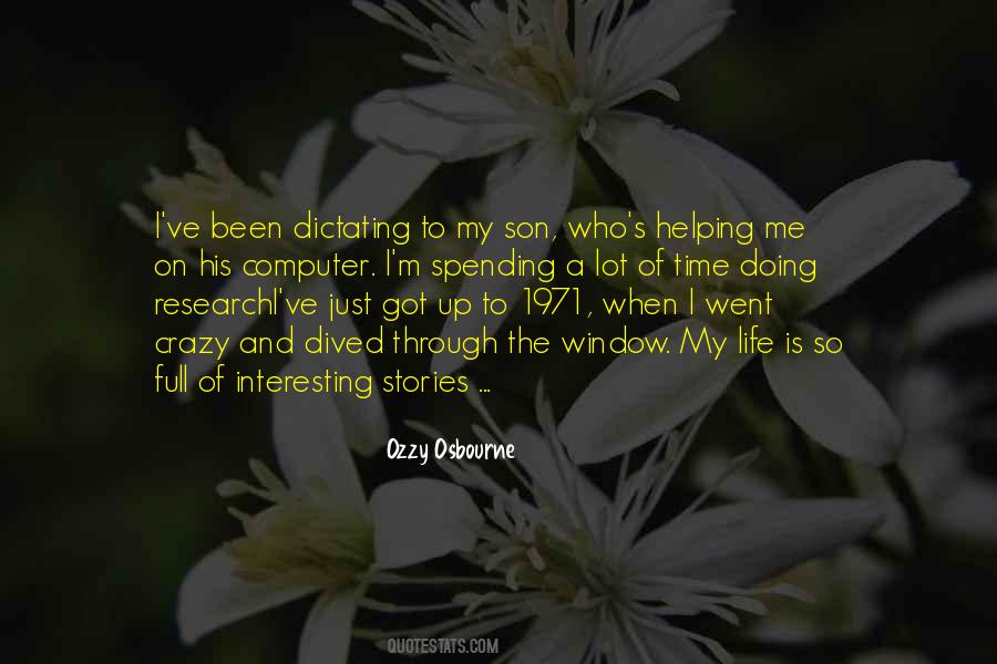 Crazy Son Quotes #1446840