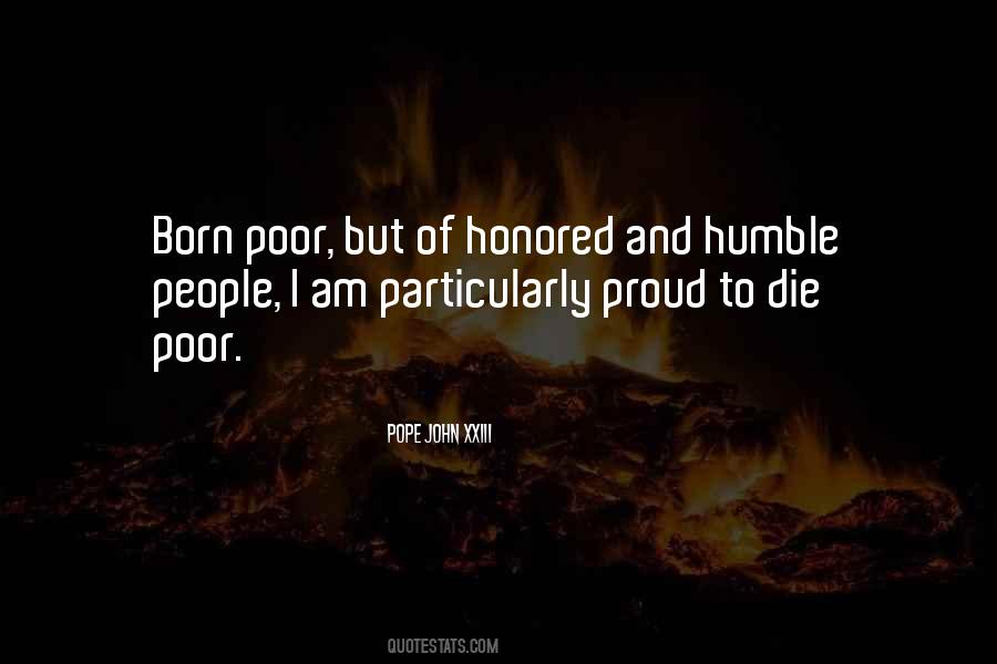 I Am Poor But Quotes #1324298